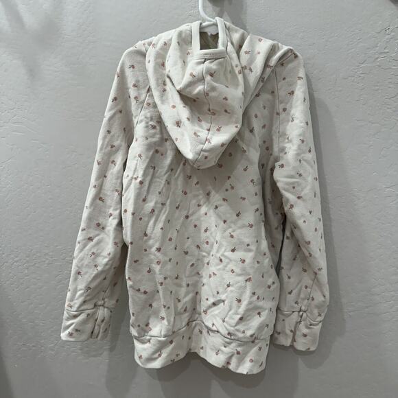 Childhoods Cream Floral Hoodie Sweatshirt - Picture 5 of 8